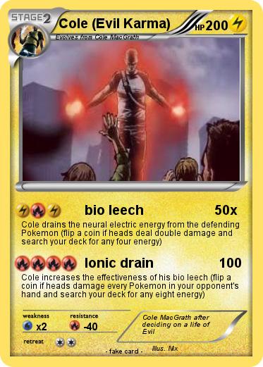 Pokemon Cole (Evil Karma)