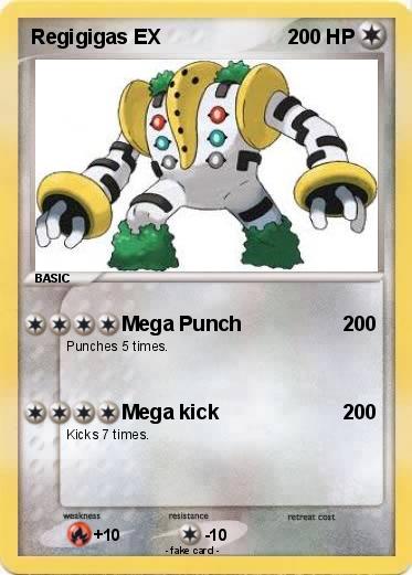 Pokemon Regigigas EX