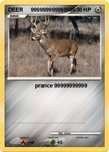Pokemon DEER     999999999999999