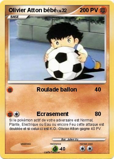 Pokemon Olivier Atton bébé