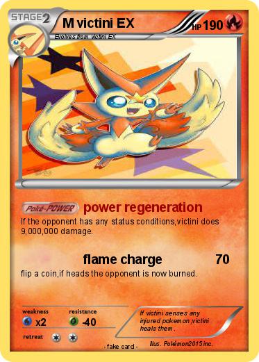 Pokemon M victini EX