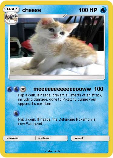 Pokemon cheese