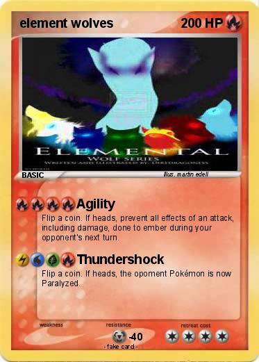 Pokemon element wolves