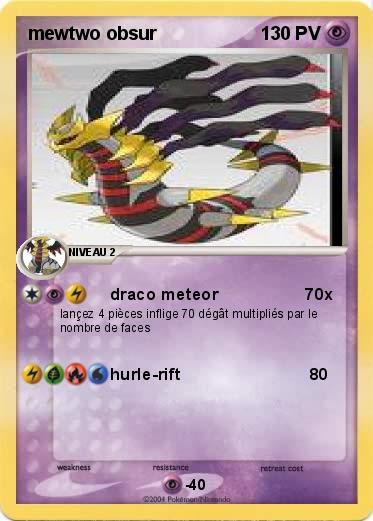 Pokemon mewtwo obsur