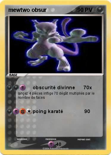 Pokemon mewtwo obsur