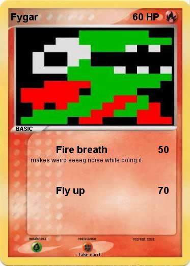 Pokemon Fygar