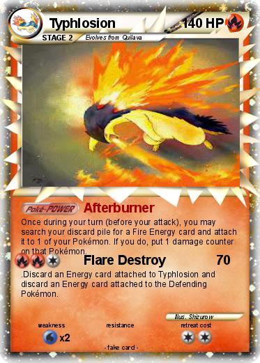 Pokemon Typhlosion