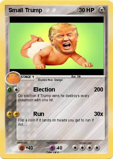 Pokemon Small Trump
