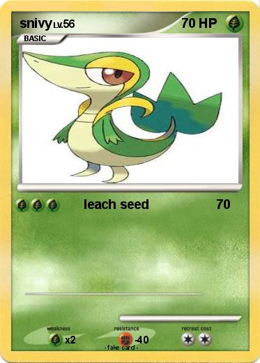 Pokemon snivy