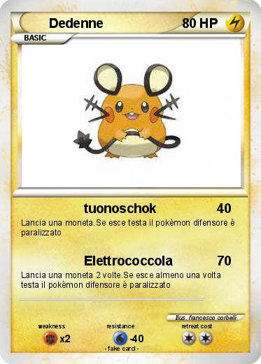 Pokemon Dedenne