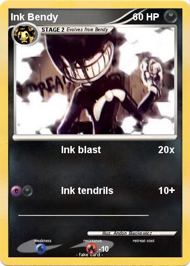 Pokemon Ink Bendy