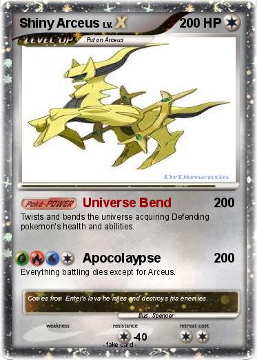 Pokemon Shiny Arceus