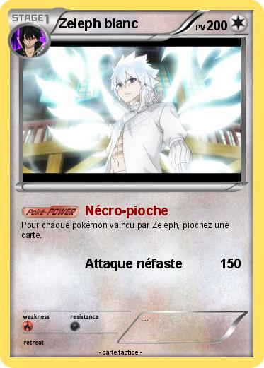 Pokemon Zeleph blanc