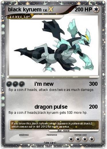 Pokemon black kyruem