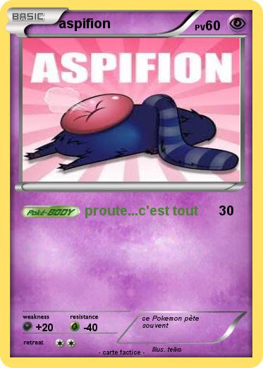 Pokemon aspifion