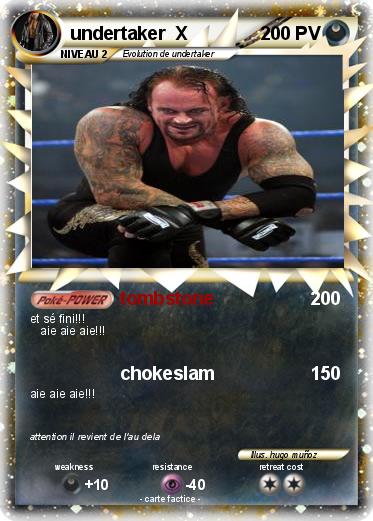 Pokemon undertaker  X