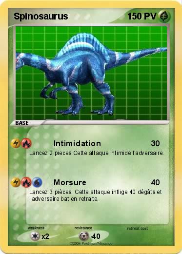 Pokemon Spinosaurus