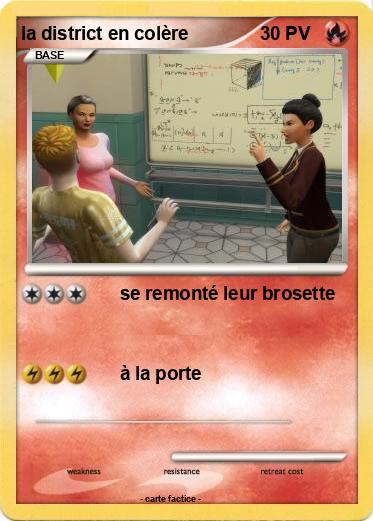 Pokemon la district en colère