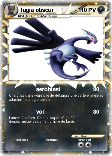 Pokemon lugia obscur