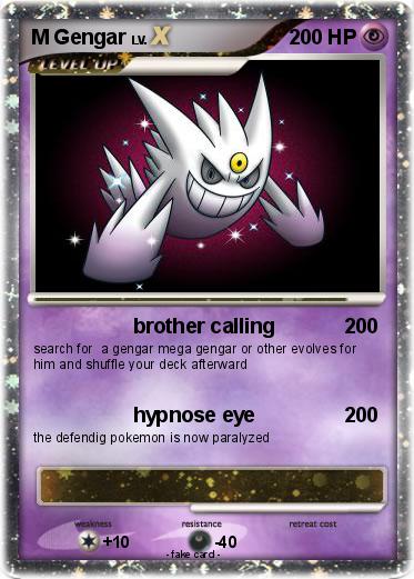 Pokemon M Gengar