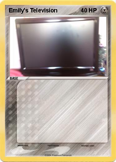 Pokemon Emily's Television