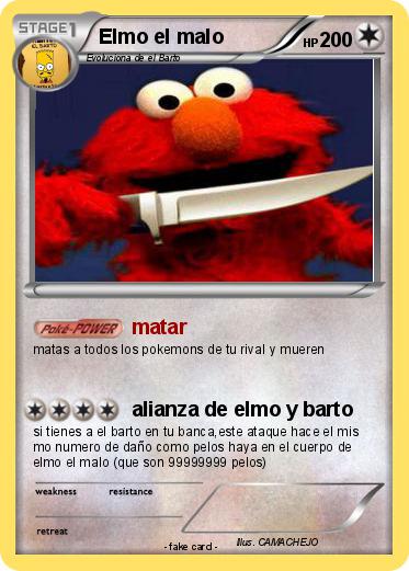 Pokemon Elmo el malo