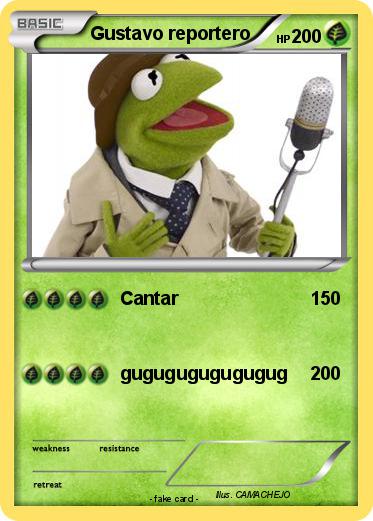 Pokemon Gustavo reportero
