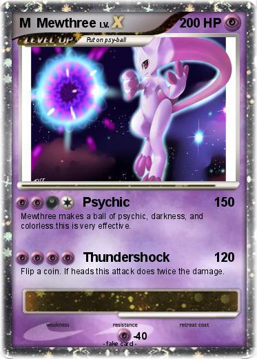 Pokemon M  Mewthree