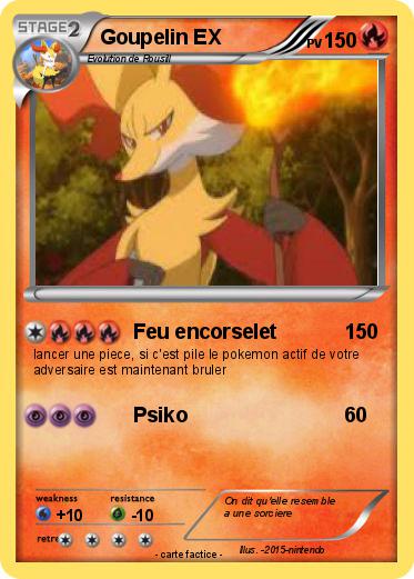 Pokemon Goupelin EX
