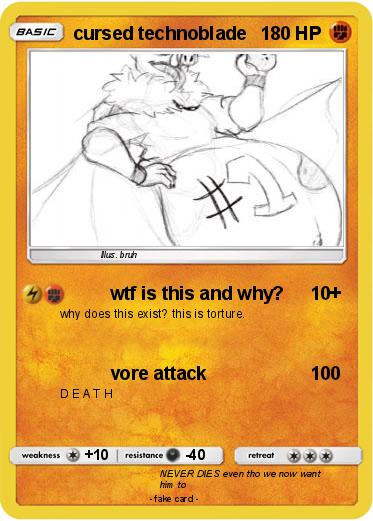 Pokemon cursed technoblade