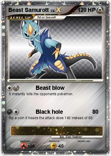 Pokemon Beast Samurott