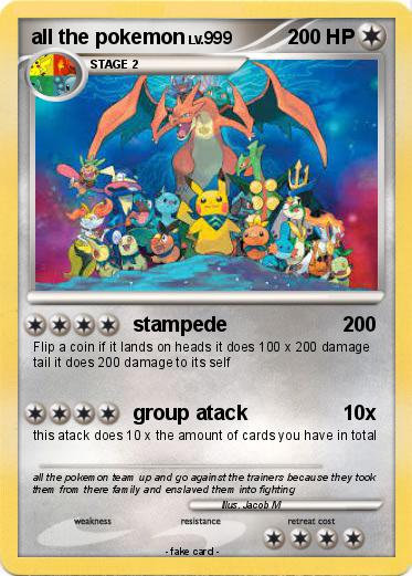 Pokemon all the pokemon