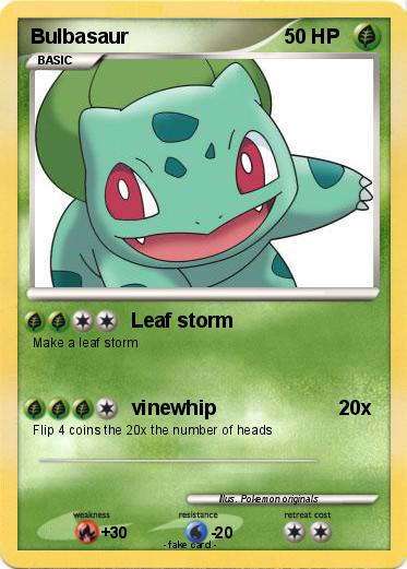 Pokemon Bulbasaur