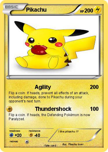 Pokemon Pikachu