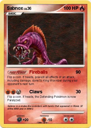 Pokemon Sabnox
