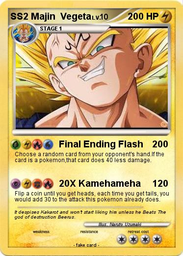 Pokemon SS2 Majin  Vegeta