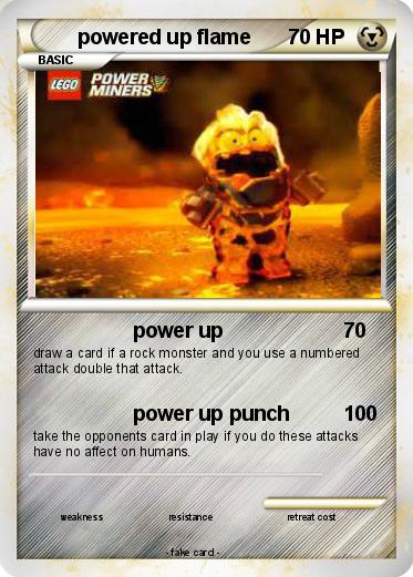 Pokemon powered up flame