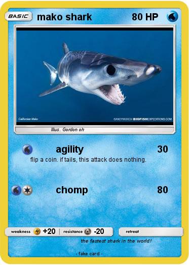 Pokemon mako shark