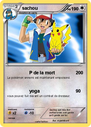 Pokemon sachou