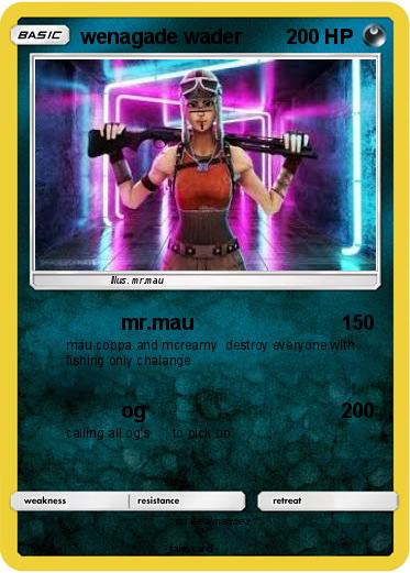 Pokemon wenagade wader