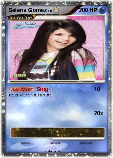 Pokemon Selena Gomez