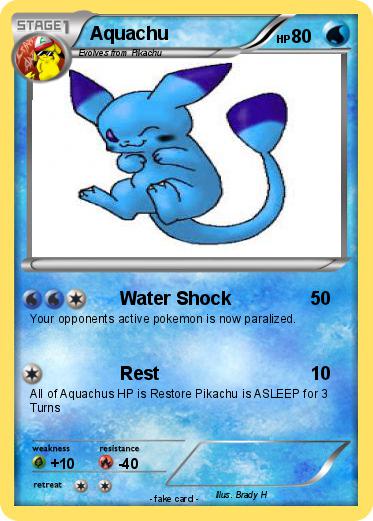 Pokemon Aquachu
