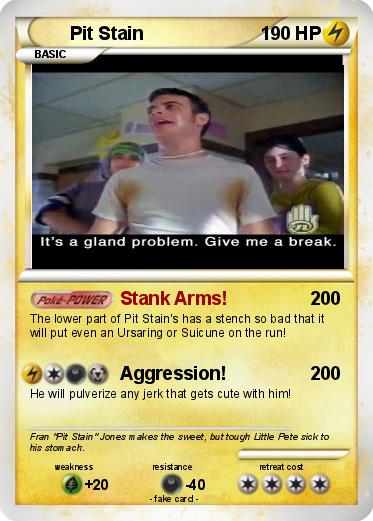 Pokemon Pit Stain