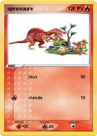 Pokemon spinosaure
