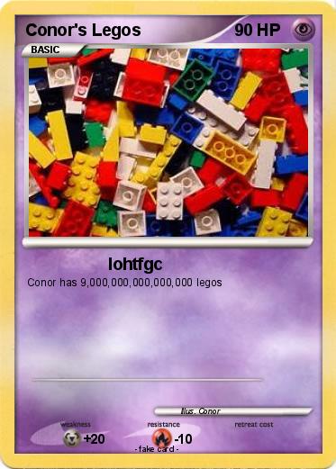 Pokemon Conor's Legos