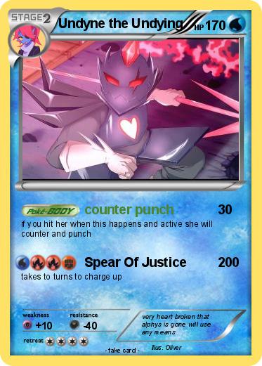Pokemon Undyne the Undying