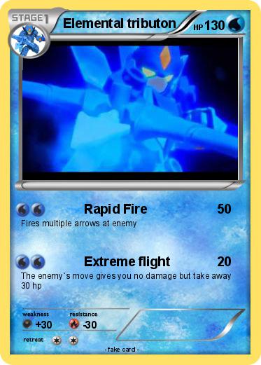 Pokemon Elemental tributon