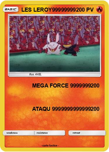 Pokemon LES LEROY99999999