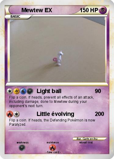 Pokemon Mewtew EX