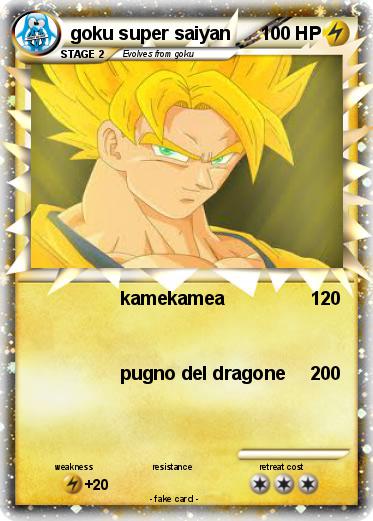 Pokemon goku super saiyan
